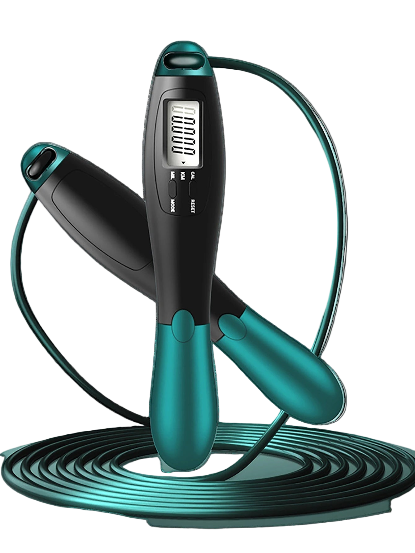 1 Set of Steel Wire Rope Counting Skipping Rope Sports Equipment Adult Student Exam Skipping Rope