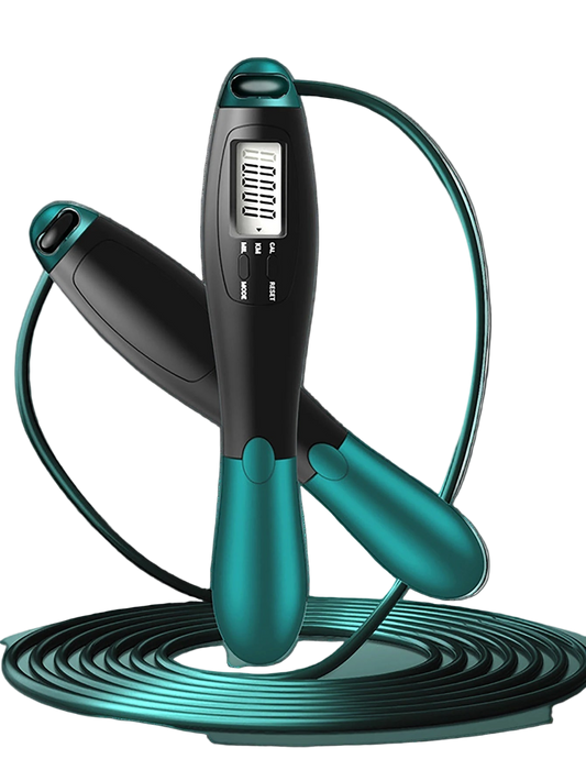 1 Set of Steel Wire Rope Counting Skipping Rope Sports Equipment Adult Student Exam Skipping Rope